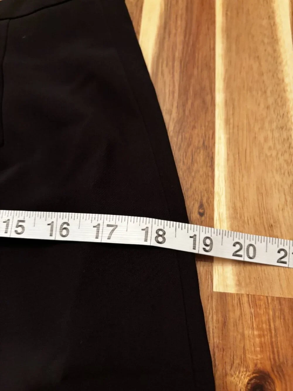 Ann Taylor Petite Black A-Line Skirt Size 4P Lined Career Workwear (2092)